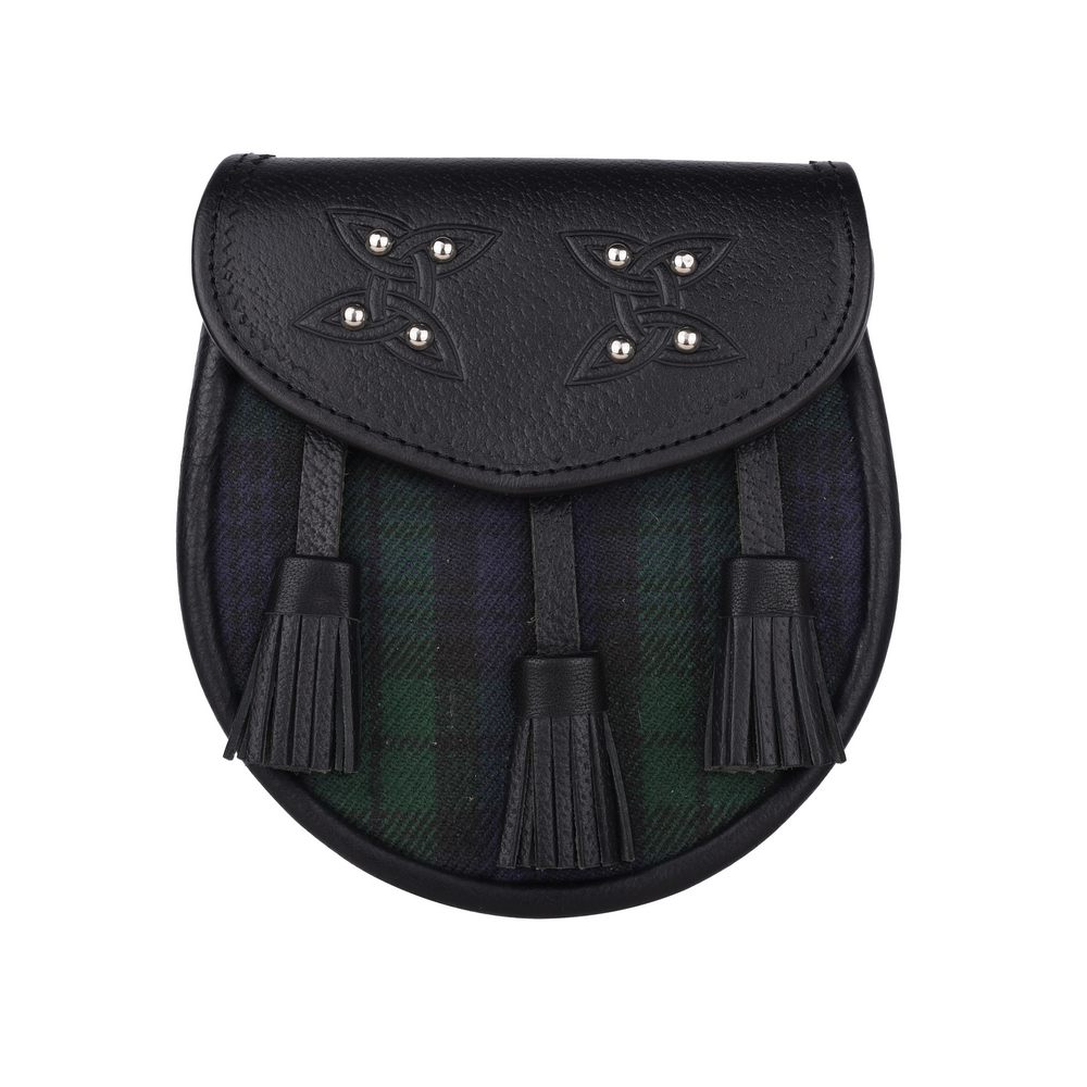 Kinninmont Tartan Crest Men's Short - Cross Style