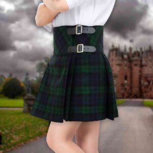 Alternative view of Women's 16 inches Black Watch Tartan Billi Kilt Skirt