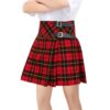 Women's 16 inches Wallace Tartan Billi Kilt Skirt