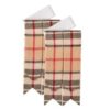 Campbell Thompson 13oz Tartan Acrylic wool Kilt Hose Flashes for Men with elastic adjusters. Kilt accessory for Men’s