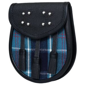 Alternative view of Semi Dress Ross US Navy Tartan Sporran-Kilt Accessory for Men’s